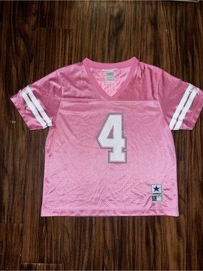 Pink and White Authentic Cowboys Apparel L